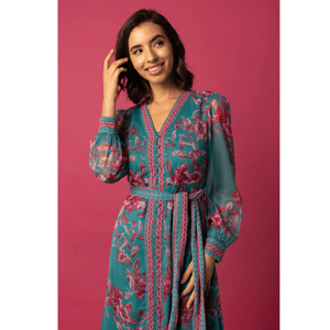 Raishma Naomi Turquoise Dress